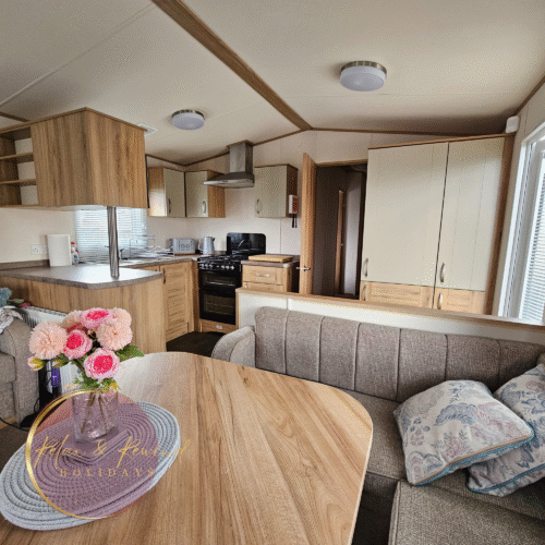 Relaxing 3 bed caravan in Berwick Caravan Park – Berwick-Upon-Tweed | Static Caravan, sleeps 8