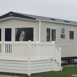 Flamingo Land – Cedarwood CW118, 3-Bed ABI Coworth Caravan with Front Decking – Static Caravan, Cedarwood