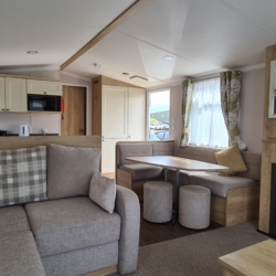 Flamingo Land – Willow Grove A105, 3-Bed Caravan with Wrap Decking by Play Park – Static Caravan, Willow Grove