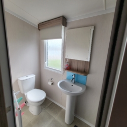 Flamingo Land – Cedarwood CW46, 3-Bed Swift Ardennes Caravan with Wrap Decking – Static Caravan, Cedarwood