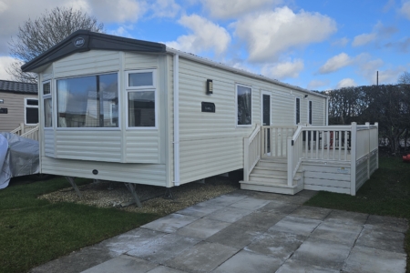 Pet-Friendly ABI Oakley, Willow Grove (A74) – Gated Decking by Play Park, Sleeps 6 – Static Caravan, Willow Grove
