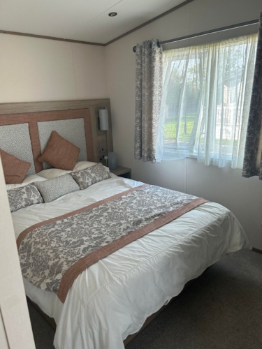 Flamingo Land – Cedarwood CW102, Pet-Friendly ABI Ambleside Caravan with Front Decking – Static Caravan, Cedarwood