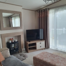 Flamingo Land – Cedarwood CW102, Pet-Friendly ABI Ambleside Caravan with Front Decking – Static Caravan, Cedarwood