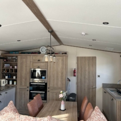 Flamingo Land – Cedarwood CW102, Pet-Friendly ABI Ambleside Caravan with Front Decking – Static Caravan, Cedarwood