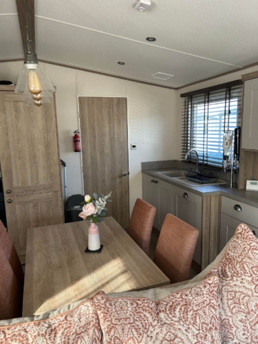 Flamingo Land – Cedarwood CW102, Pet-Friendly ABI Ambleside Caravan with Front Decking – Static Caravan, Cedarwood