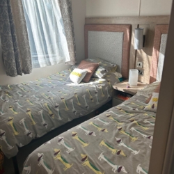 Flamingo Land – Cedarwood CW102, Pet-Friendly ABI Ambleside Caravan with Front Decking – Static Caravan, Cedarwood