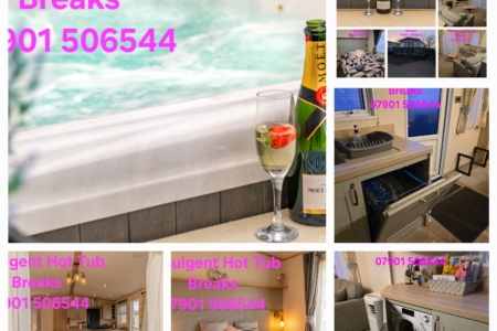 Beautiful 8 berth indulgent mini lodge with hot tub – Tattershall Lakes | Lodge, sleeps 8