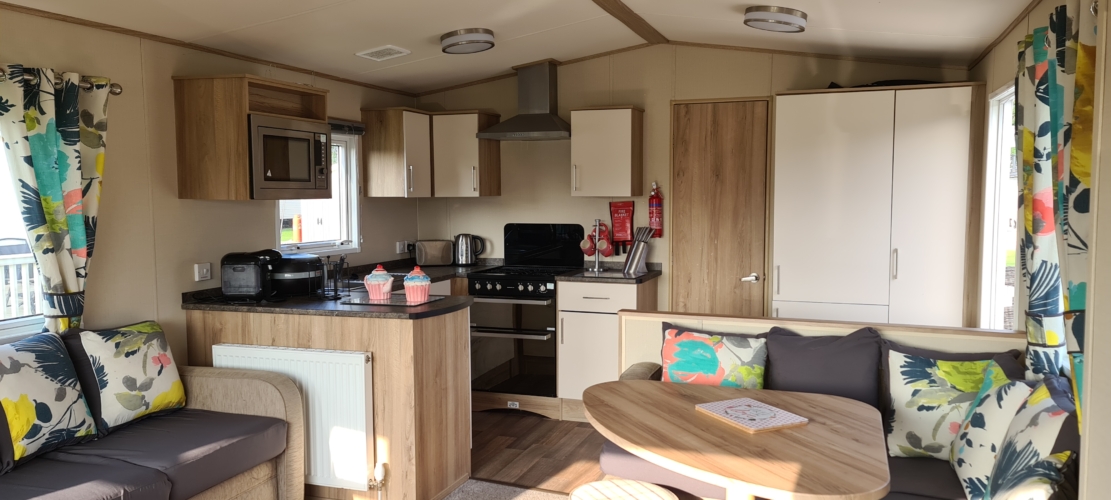 3 bedroomed static caravan on Flamingo Land Woodland 181 – North Yorkshire | Static Caravan, sleeps 6