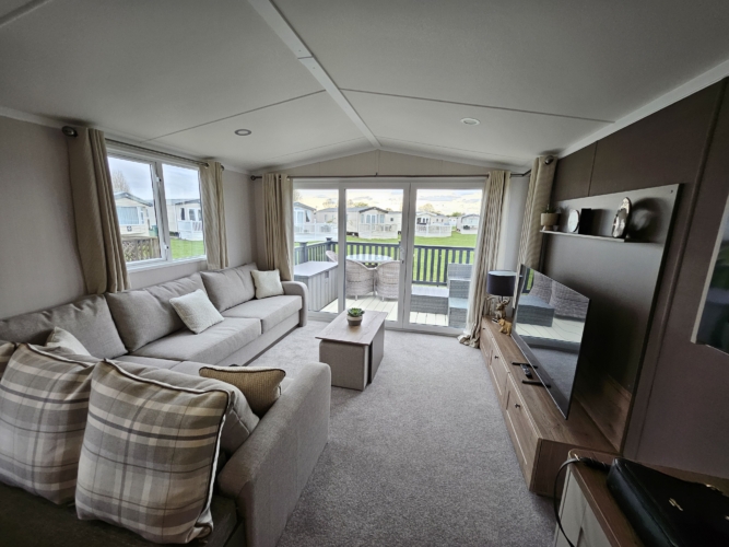 Premium static caravan at Flamingo land Willow Grove A104 – kirby misperton | Static Caravan, sleeps 6