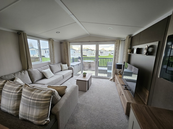 Premium static caravan at Flamingo land Willow Grove A104 – kirby misperton | Static Caravan, sleeps 6