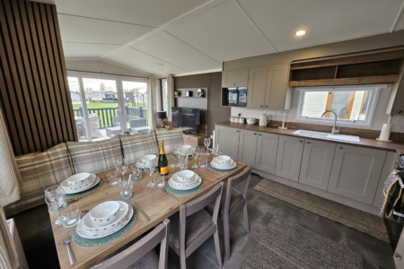 Premium static caravan at Flamingo land Willow Grove A104 – kirby misperton | Static Caravan, sleeps 6